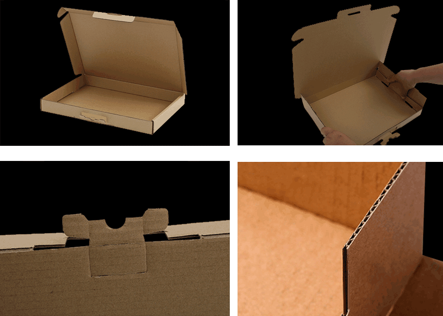箱姑娘自锁纸箱应用于食品包装---披萨盒